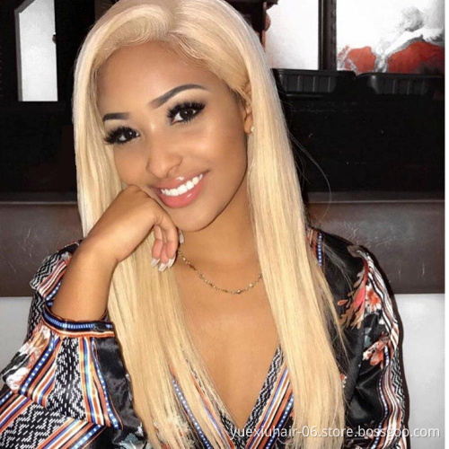 Most Popular Cheap Price Brazilian Human Hair Platinum Blonde Wig Blonde Lace Front Bob Wig Human Hair